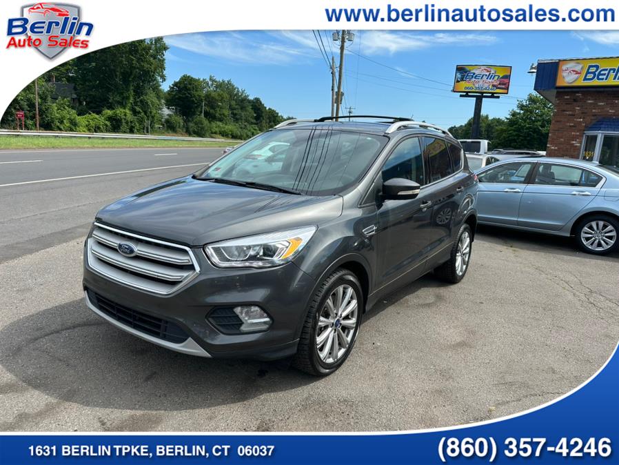 2017 Ford Escape Titanium 4WD, available for sale in Berlin, Connecticut | Berlin Auto Sales LLC. Berlin, Connecticut 2017 Ford Escape Titanium 4WD, available for sale in Berlin, Connecticut | Berlin Auto Sales LLC. Berlin, Connecticut