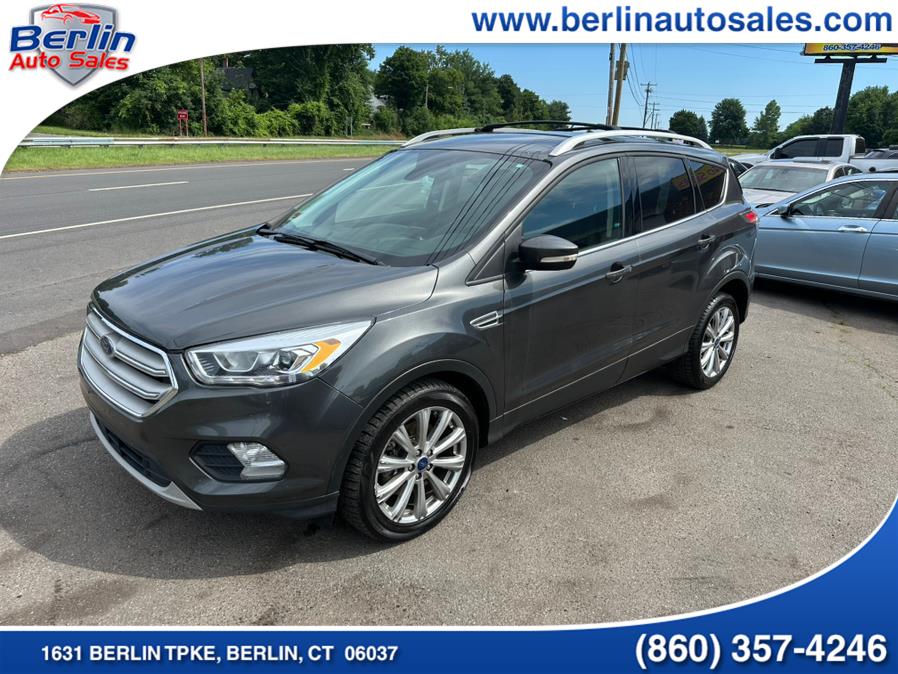 2017 Ford Escape Titanium 4WD, available for sale in Berlin, Connecticut | Berlin Auto Sales LLC. Berlin, Connecticut 2017 Ford Escape Titanium 4WD, available for sale in Berlin, Connecticut | Berlin Auto Sales LLC. Berlin, Connecticut