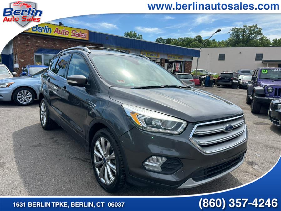 2017 Ford Escape Titanium 4WD, available for sale in Berlin, Connecticut | Berlin Auto Sales LLC. Berlin, Connecticut 2017 Ford Escape Titanium 4WD, available for sale in Berlin, Connecticut | Berlin Auto Sales LLC. Berlin, Connecticut