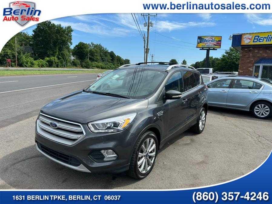 2017 Ford Escape Titanium 4WD, available for sale in Berlin, Connecticut | Berlin Auto Sales LLC. Berlin, Connecticut 2017 Ford Escape Titanium 4WD, available for sale in Berlin, Connecticut | Berlin Auto Sales LLC. Berlin, Connecticut