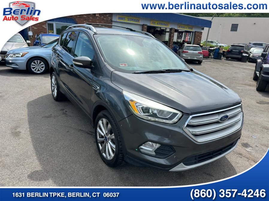 2017 Ford Escape Titanium 4WD, available for sale in Berlin, Connecticut | Berlin Auto Sales LLC. Berlin, Connecticut 2017 Ford Escape Titanium 4WD, available for sale in Berlin, Connecticut | Berlin Auto Sales LLC. Berlin, Connecticut