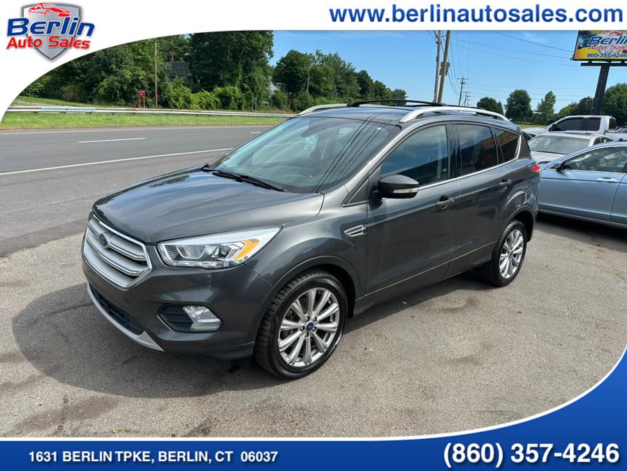2017 Ford Escape Titanium 4WD, available for sale in Berlin, Connecticut | Berlin Auto Sales LLC. Berlin, Connecticut 2017 Ford Escape Titanium 4WD, available for sale in Berlin, Connecticut | Berlin Auto Sales LLC. Berlin, Connecticut
