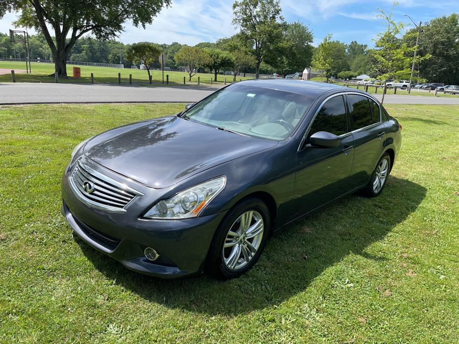 2012 Infiniti G37 Sedan 4dr x AWD, available for sale in Plainville, Connecticut | Choice Group LLC Choice Motor Car. Plainville, Connecticut