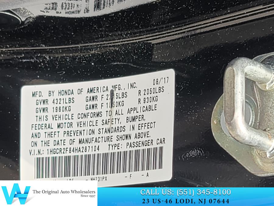 2017 Honda Accord Sedan EX-L CVT, available for sale in Lodi, New Jersey | AW Auto & Truck Wholesalers, Inc. Lodi, New Jersey 2017 Honda Accord Sedan EX-L CVT, available for sale in Lodi, New Jersey | AW Auto & Truck Wholesalers, Inc. Lodi, New Jersey