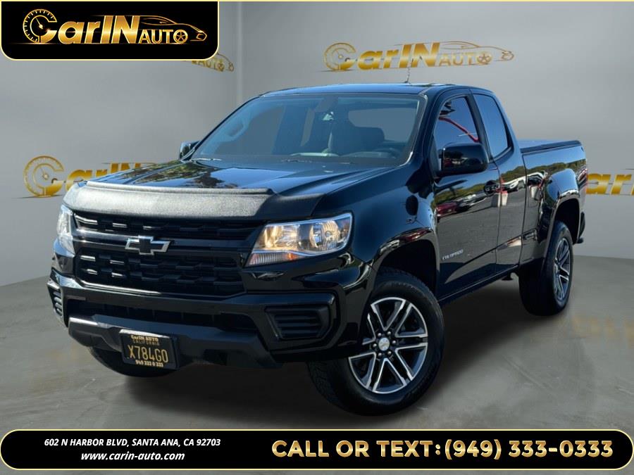 2021 Chevrolet Colorado 2WD Ext Cab 128" Work Truck, available for sale in Santa Ana, California | Carin Auto. Santa Ana, California 2021 Chevrolet Colorado 2WD Ext Cab 128" Work Truck, available for sale in Santa Ana, California | Carin Auto. Santa Ana, California