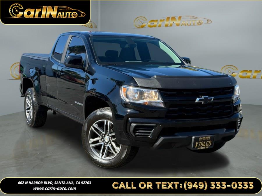 2021 Chevrolet Colorado 2WD Ext Cab 128" Work Truck, available for sale in Santa Ana, California | Carin Auto. Santa Ana, California 2021 Chevrolet Colorado 2WD Ext Cab 128" Work Truck, available for sale in Santa Ana, California | Carin Auto. Santa Ana, California