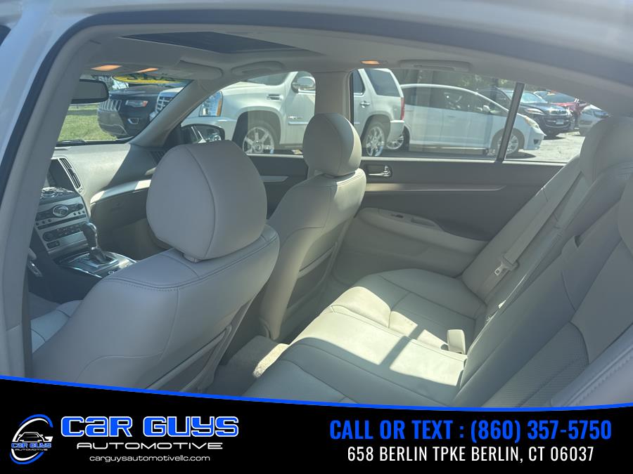 2012 INFINITI G37 Sedan 4dr x AWD, available for sale in Berlin, Connecticut | Car Guys Automotive LLC. Berlin, Connecticut 2012 INFINITI G37 Sedan 4dr x AWD, available for sale in Berlin, Connecticut | Car Guys Automotive LLC. Berlin, Connecticut