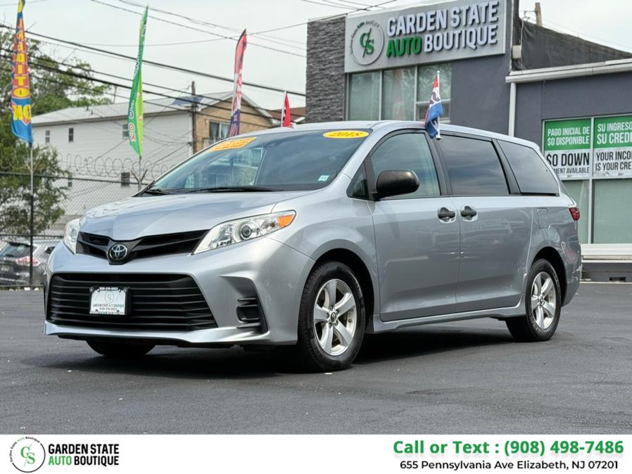 2018 Toyota Sienna L FWD 7-Passenger (Natl), available for sale in Elizabeth, New Jersey | Garden State Auto Boutique. Elizabeth, New Jersey 2018 Toyota Sienna L FWD 7-Passenger (Natl), available for sale in Elizabeth, New Jersey | Garden State Auto Boutique. Elizabeth, New Jersey