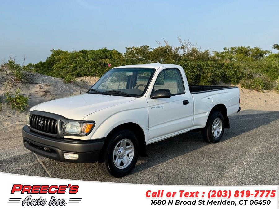 2003 Toyota Tacoma Reg Cab Auto (Natl), available for sale in Meriden, Connecticut | Preeces Auto Inc. Meriden, Connecticut
