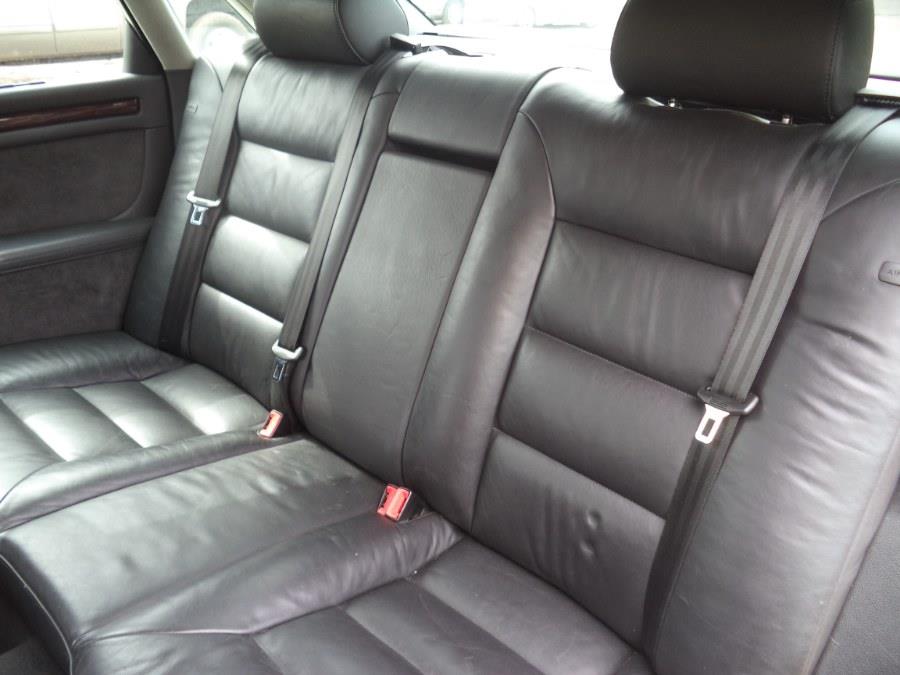 2001 Audi A8 4dr Sdn 4.2L Quattro AWD LWB Auto, available for sale in Berlin, Connecticut | International Motorcars llc. Berlin, Connecticut 2001 Audi A8 4dr Sdn 4.2L Quattro AWD LWB Auto, available for sale in Berlin, Connecticut | International Motorcars llc. Berlin, Connecticut