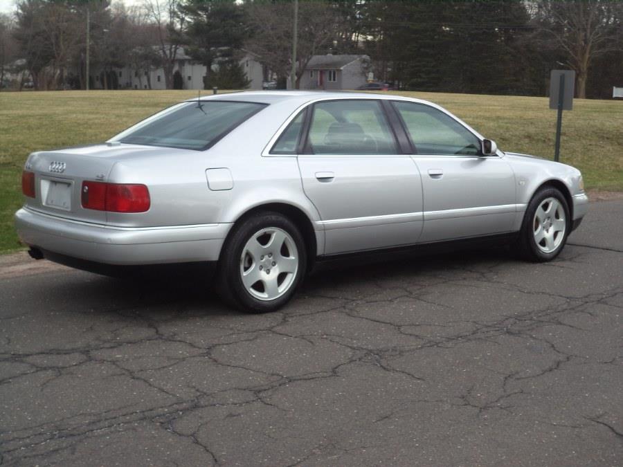 2001 Audi A8 4dr Sdn 4.2L Quattro AWD LWB Auto, available for sale in Berlin, Connecticut | International Motorcars llc. Berlin, Connecticut 2001 Audi A8 4dr Sdn 4.2L Quattro AWD LWB Auto, available for sale in Berlin, Connecticut | International Motorcars llc. Berlin, Connecticut