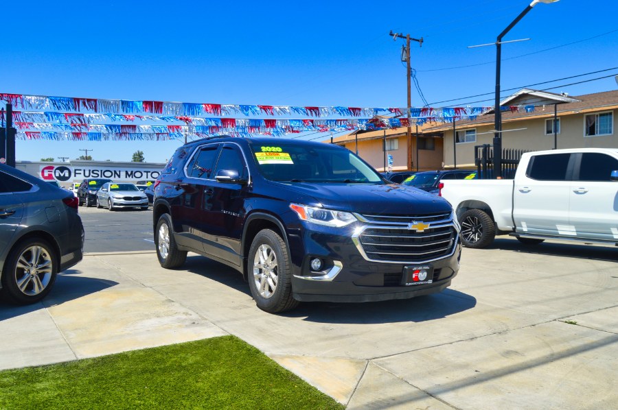 2020 Chevrolet Traverse AWD 4dr LT Cloth w/1LT, available for sale in Moreno Valley, California | Fusion Motors Inc. Moreno Valley, California 2020 Chevrolet Traverse AWD 4dr LT Cloth w/1LT, available for sale in Moreno Valley, California | Fusion Motors Inc. Moreno Valley, California