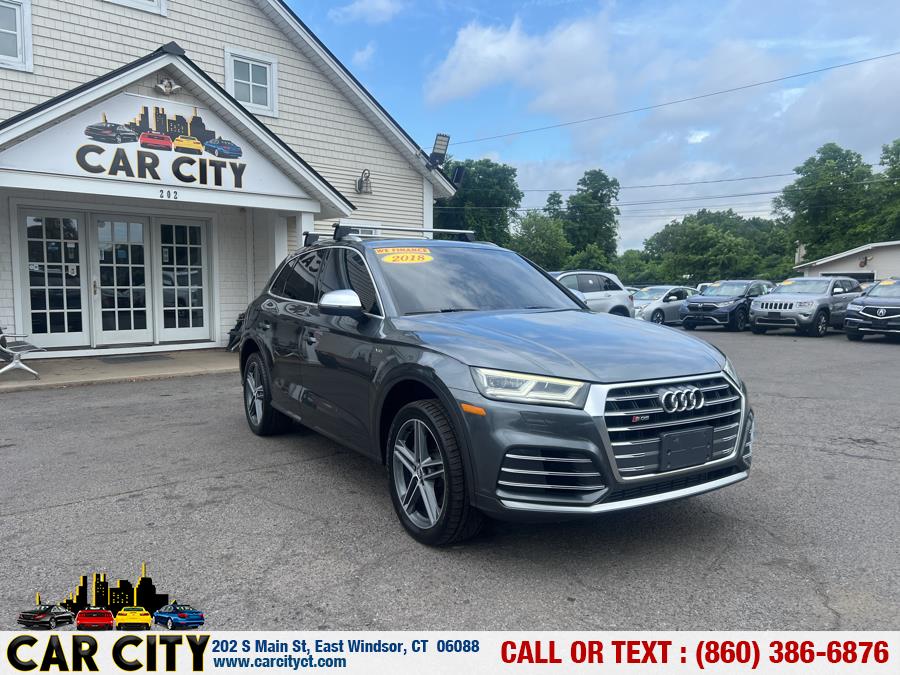 2018 Audi SQ5 3.0 TFSI Premium Plus, available for sale in East Windsor, Connecticut | Car City LLC. East Windsor, Connecticut