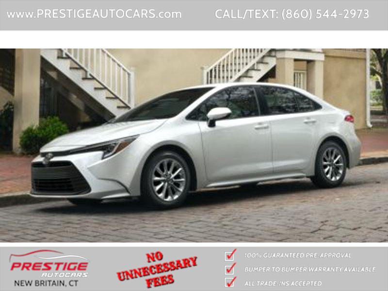 Used 2024 Toyota Corolla in NEW BRITAIN, Connecticut | Prestige Auto Superstore. NEW BRITAIN, Connecticut