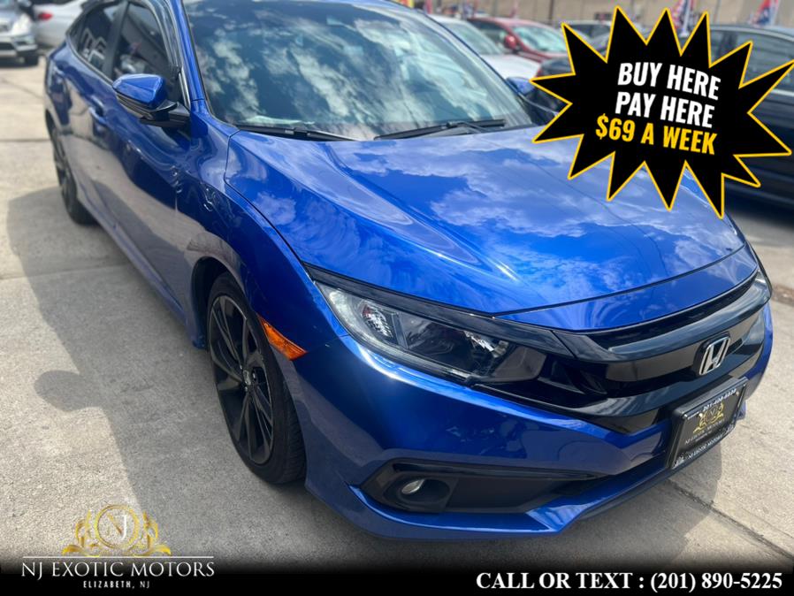 2019 Honda Civic Sedan Sport CVT, available for sale in Elizabeth, New Jersey | NJ Exotic Motors. Elizabeth, New Jersey 2019 Honda Civic Sedan Sport CVT, available for sale in Elizabeth, New Jersey | NJ Exotic Motors. Elizabeth, New Jersey