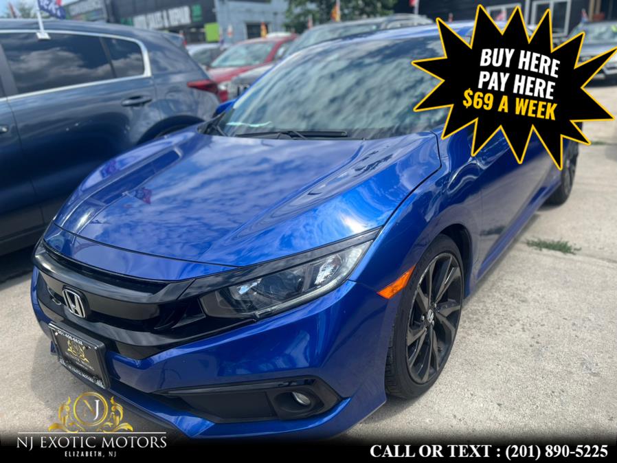 2019 Honda Civic Sedan Sport CVT, available for sale in Elizabeth, New Jersey | NJ Exotic Motors. Elizabeth, New Jersey 2019 Honda Civic Sedan Sport CVT, available for sale in Elizabeth, New Jersey | NJ Exotic Motors. Elizabeth, New Jersey