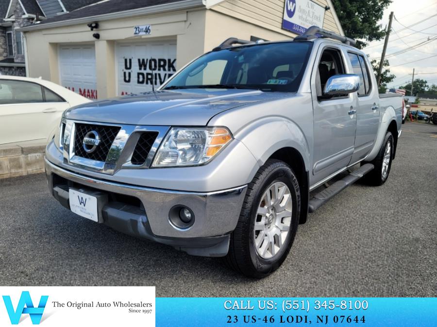 2011 Nissan Frontier 4WD Crew Cab SWB Auto SL, available for sale in Lodi, New Jersey | AW Auto & Truck Wholesalers, Inc. Lodi, New Jersey 2011 Nissan Frontier 4WD Crew Cab SWB Auto SL, available for sale in Lodi, New Jersey | AW Auto & Truck Wholesalers, Inc. Lodi, New Jersey
