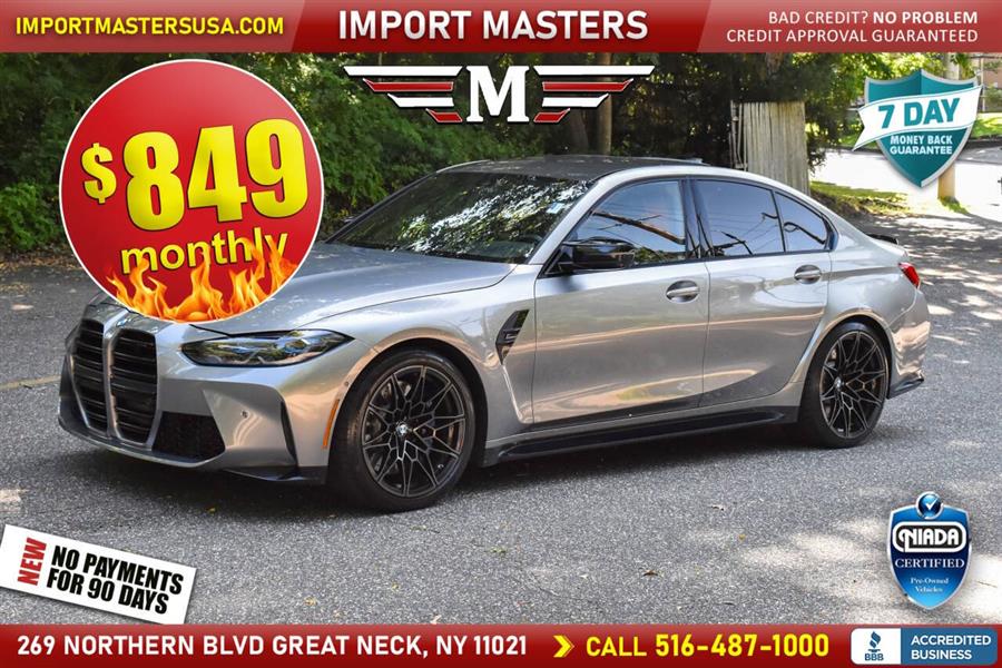 Used 2021 BMW M3 in Great Neck, New York | Camy Cars. Great Neck, New York