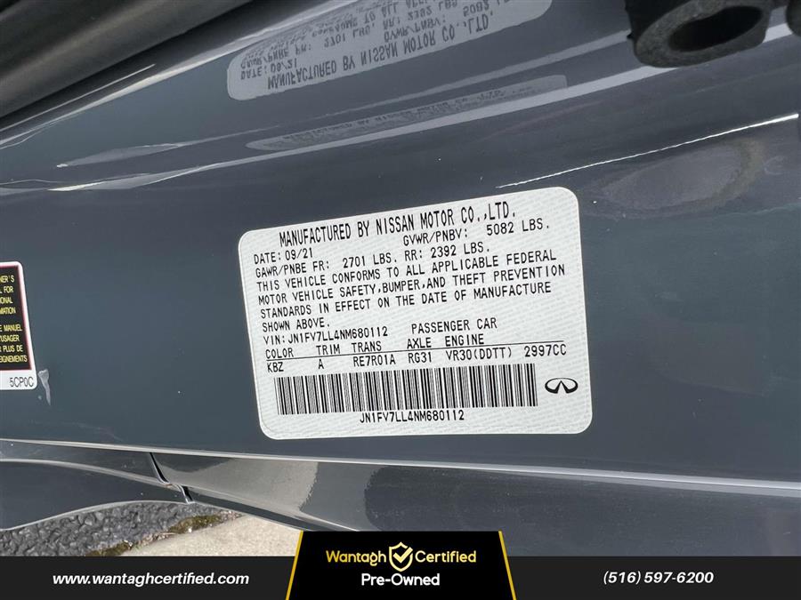 2022 Infiniti Q60 RED SPORT 400 AWD, available for sale in Wantagh, New York | Wantagh Certified. Wantagh, New York 2022 Infiniti Q60 RED SPORT 400 AWD, available for sale in Wantagh, New York | Wantagh Certified. Wantagh, New York