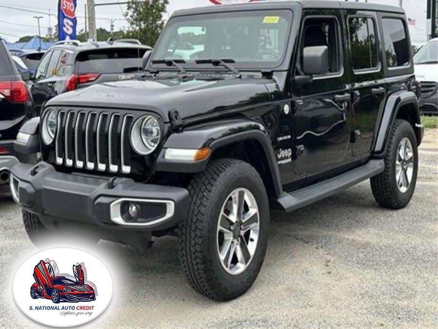 2019 Jeep Wrangler Unlimited Sahara 4x4, available for sale in Meriden, Connecticut | Sandra Auto Broker LLC. Meriden, Connecticut