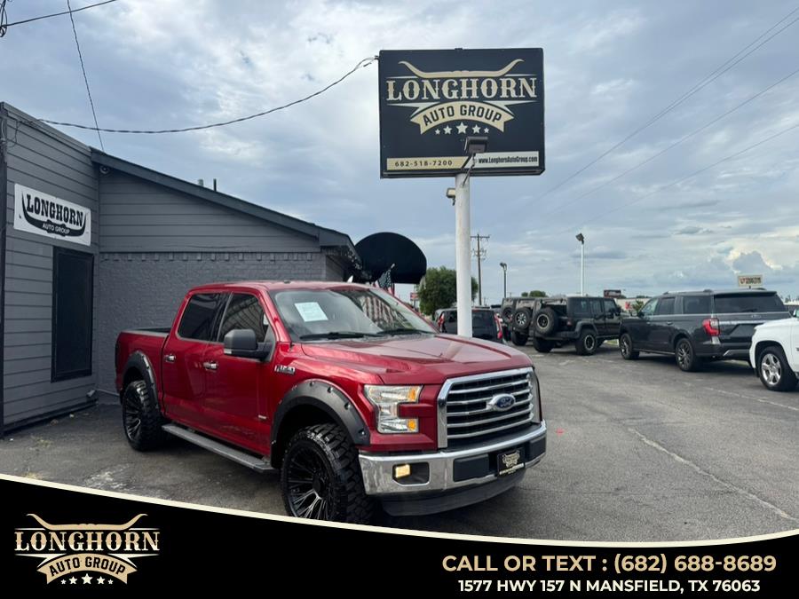 2015 Ford F-150 2WD SuperCrew 157" XLT, available for sale in Mansfield, Texas | Longhorn Auto Group. Mansfield, Texas 2015 Ford F-150 2WD SuperCrew 157" XLT, available for sale in Mansfield, Texas | Longhorn Auto Group. Mansfield, Texas