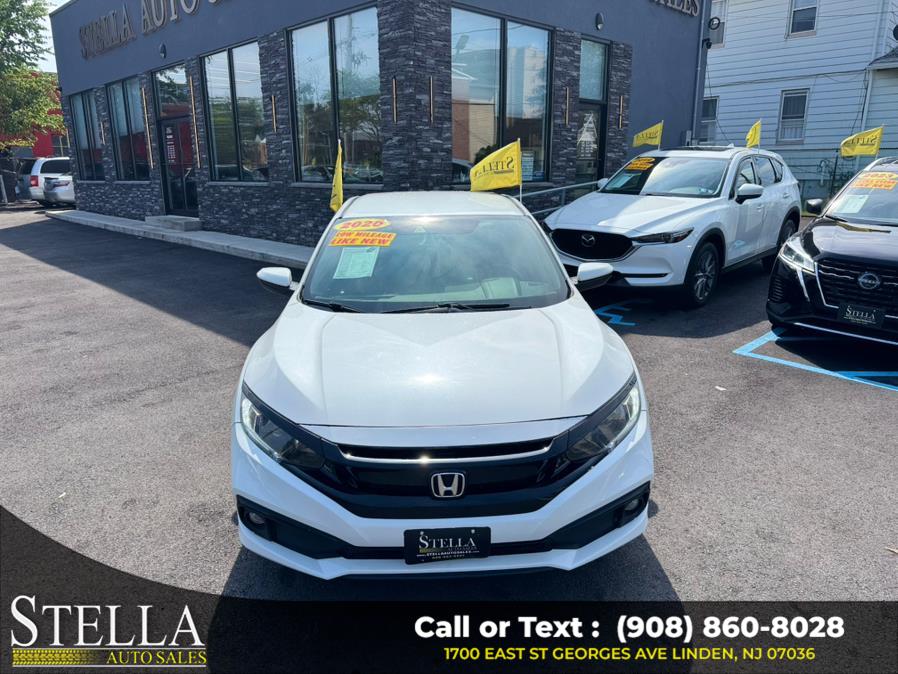 2020 Honda Civic Sedan Sport CVT, available for sale in Linden, New Jersey | Stella Auto Sales. Linden, New Jersey 2020 Honda Civic Sedan Sport CVT, available for sale in Linden, New Jersey | Stella Auto Sales. Linden, New Jersey
