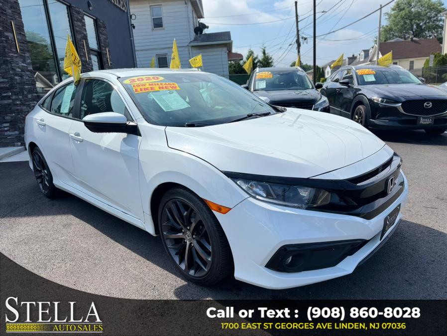 2020 Honda Civic Sedan Sport CVT, available for sale in Linden, New Jersey | Stella Auto Sales. Linden, New Jersey 2020 Honda Civic Sedan Sport CVT, available for sale in Linden, New Jersey | Stella Auto Sales. Linden, New Jersey