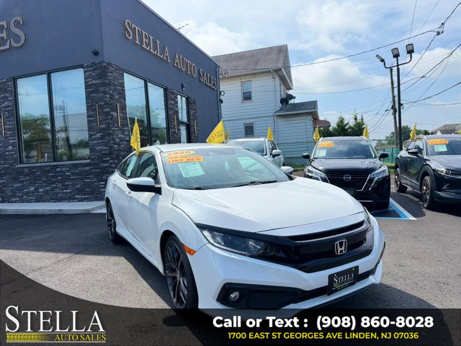 2020 Honda Civic Sedan Sport CVT, available for sale in Linden, New Jersey | Stella Auto Sales. Linden, New Jersey 2020 Honda Civic Sedan Sport CVT, available for sale in Linden, New Jersey | Stella Auto Sales. Linden, New Jersey