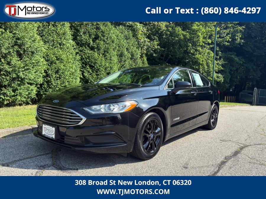 2018 Ford Fusion Hybrid S, available for sale in New London, Connecticut | TJ Motors LLC. New London, Connecticut 2018 Ford Fusion Hybrid S, available for sale in New London, Connecticut | TJ Motors LLC. New London, Connecticut