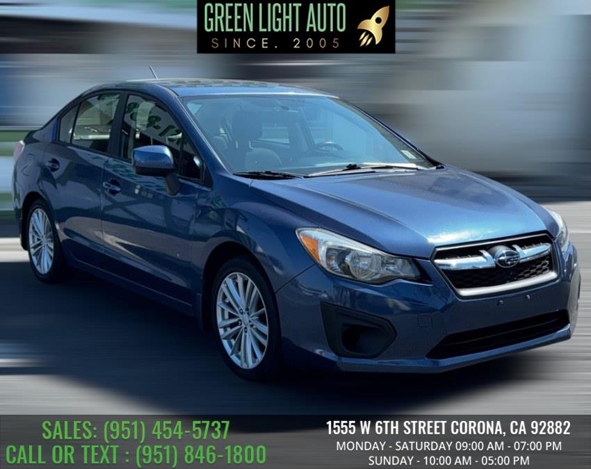 2013 Subaru Impreza Sedan 4dr Auto 2.0i Premium, available for sale in Corona, California | Green Light Auto. Corona, California 2013 Subaru Impreza Sedan 4dr Auto 2.0i Premium, available for sale in Corona, California | Green Light Auto. Corona, California