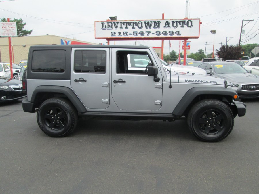 2016 Jeep Wrangler Unlimited 4WD 4dr BLACK BEAR, available for sale in Levittown, Pennsylvania | Levittown Auto. Levittown, Pennsylvania 2016 Jeep Wrangler Unlimited 4WD 4dr BLACK BEAR, available for sale in Levittown, Pennsylvania | Levittown Auto. Levittown, Pennsylvania