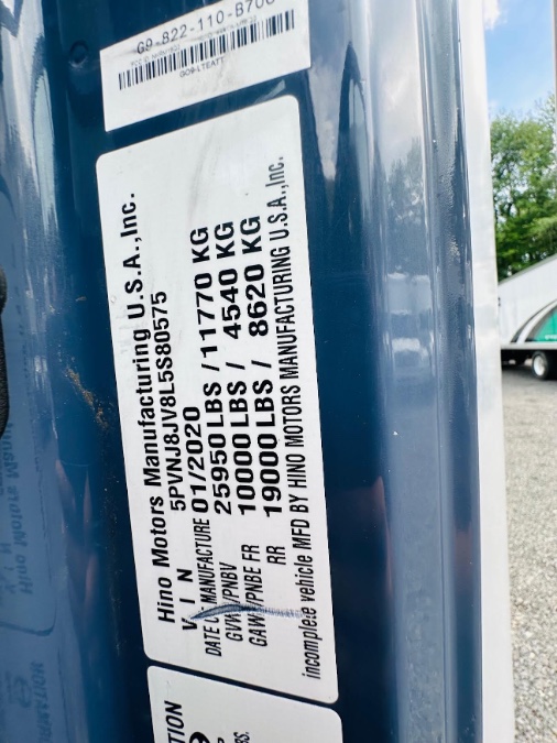 2020 HINO 268A AIR SUSPENSION FULLY LOADED 3000 LIFT GATE NO CDL, available for sale in South Amboy, New Jersey | NJ Truck Spot. South Amboy, New Jersey 2020 HINO 268A AIR SUSPENSION FULLY LOADED 3000 LIFT GATE NO CDL, available for sale in South Amboy, New Jersey | NJ Truck Spot. South Amboy, New Jersey