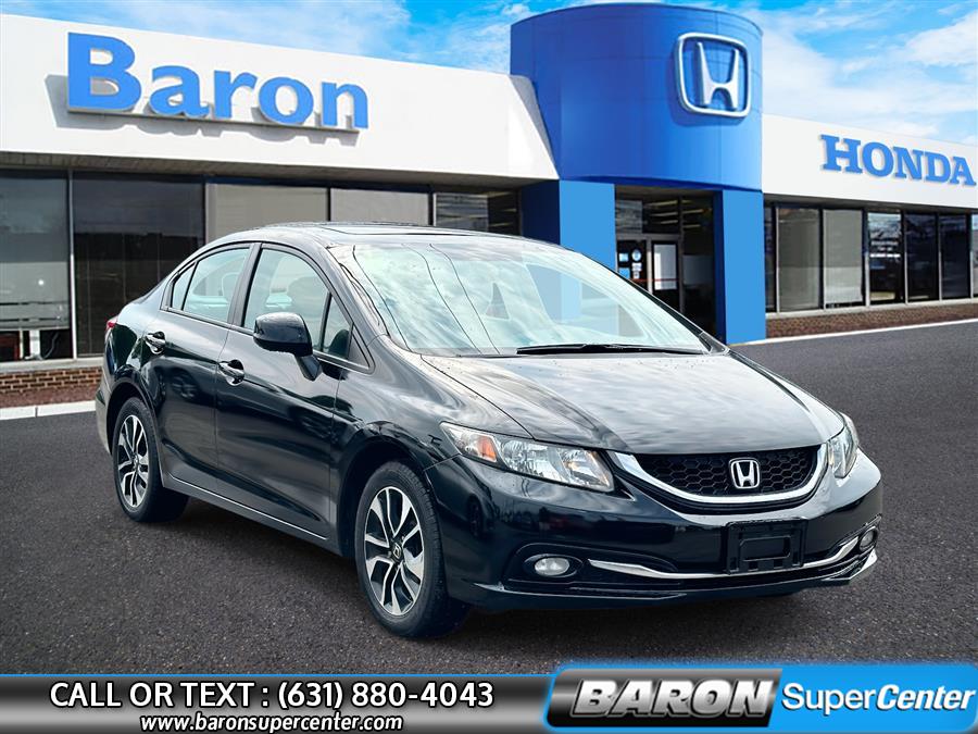 Used 2013 Honda Civic Sdn in Patchogue, New York | Baron Supercenter. Patchogue, New York