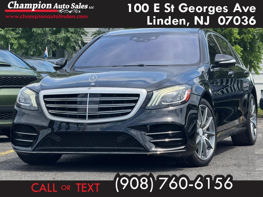 2019 Mercedes-Benz S-Class S 560 4MATIC Sedan, available for sale in Linden, New Jersey | Champion Used Auto Sales. Linden, New Jersey