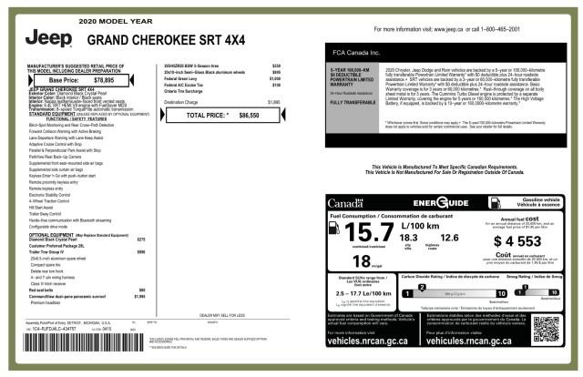 2020 Jeep Grand Cherokee SRT 4X4, available for sale in Maple Shade, New Jersey | Car Revolution. Maple Shade, New Jersey 2020 Jeep Grand Cherokee SRT 4X4, available for sale in Maple Shade, New Jersey | Car Revolution. Maple Shade, New Jersey