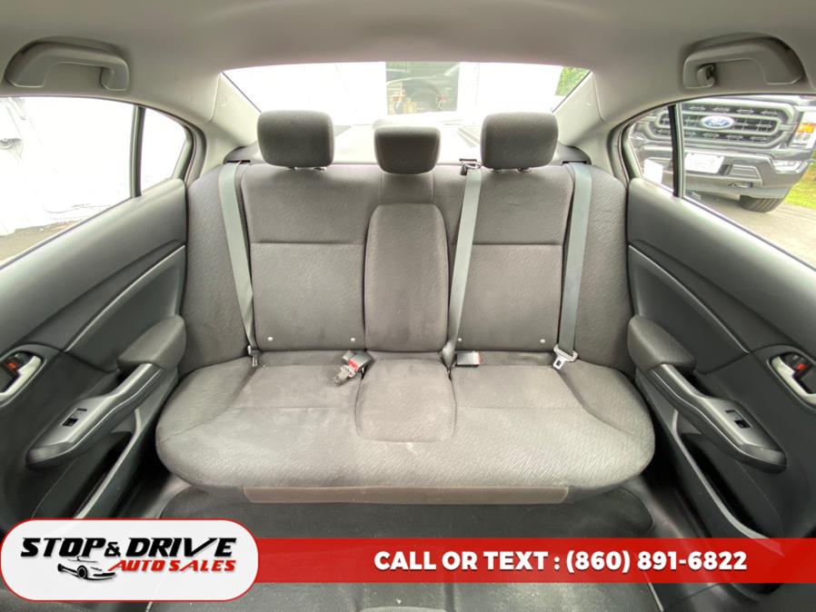 2013 Honda Civic Sdn 4dr Auto LX, available for sale in East Windsor, Connecticut | Stop & Drive Auto Sales. East Windsor, Connecticut 2013 Honda Civic Sdn 4dr Auto LX, available for sale in East Windsor, Connecticut | Stop & Drive Auto Sales. East Windsor, Connecticut