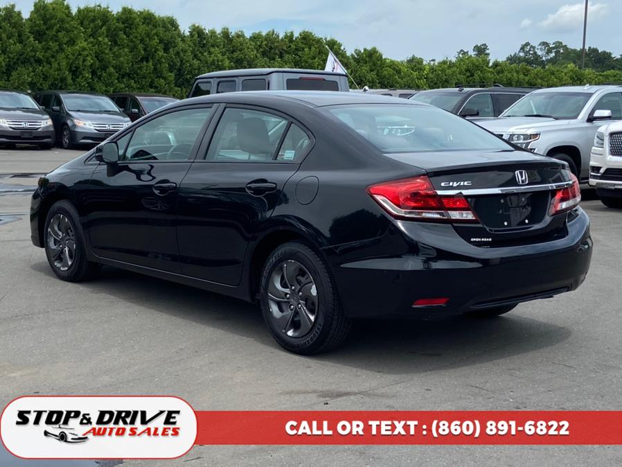 2013 Honda Civic Sdn 4dr Auto LX, available for sale in East Windsor, Connecticut | Stop & Drive Auto Sales. East Windsor, Connecticut 2013 Honda Civic Sdn 4dr Auto LX, available for sale in East Windsor, Connecticut | Stop & Drive Auto Sales. East Windsor, Connecticut