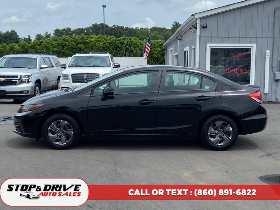 2013 Honda Civic Sdn 4dr Auto LX, available for sale in East Windsor, Connecticut | Stop & Drive Auto Sales. East Windsor, Connecticut 2013 Honda Civic Sdn 4dr Auto LX, available for sale in East Windsor, Connecticut | Stop & Drive Auto Sales. East Windsor, Connecticut