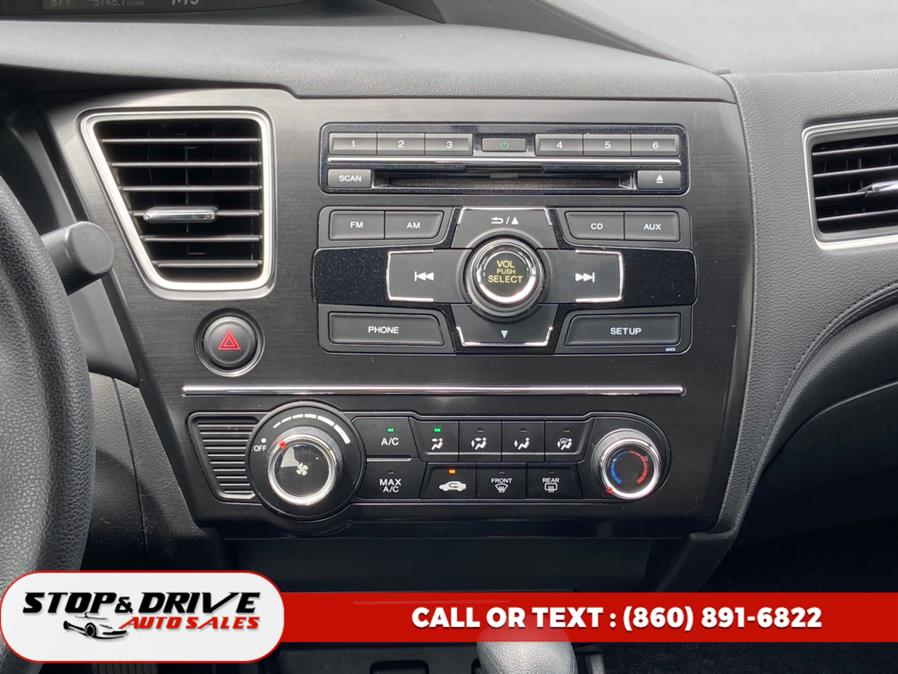 2013 Honda Civic Sdn 4dr Auto LX, available for sale in East Windsor, Connecticut | Stop & Drive Auto Sales. East Windsor, Connecticut 2013 Honda Civic Sdn 4dr Auto LX, available for sale in East Windsor, Connecticut | Stop & Drive Auto Sales. East Windsor, Connecticut