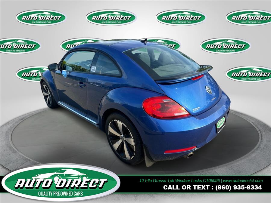 2013 Volkswagen Beetle Coupe 2dr DSG 2.0T Turbo w/Sun/Sound PZEV *Ltd Avail*, available for sale in Windsor Locks, Connecticut | Auto Direct LLC. Windsor Locks, Connecticut 2013 Volkswagen Beetle Coupe 2dr DSG 2.0T Turbo w/Sun/Sound PZEV *Ltd Avail*, available for sale in Windsor Locks, Connecticut | Auto Direct LLC. Windsor Locks, Connecticut