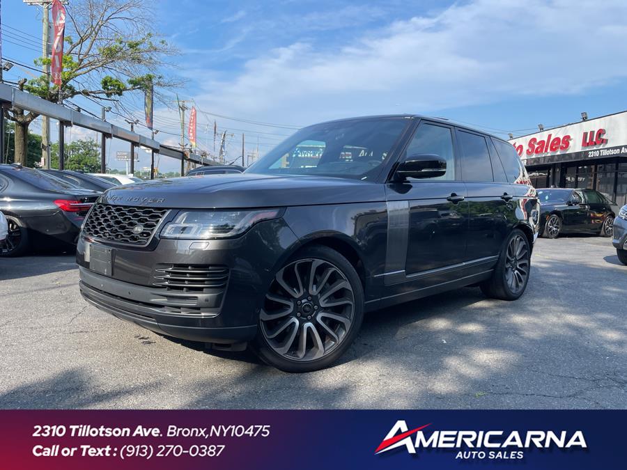 2018 Land Rover Range Rover V8 Supercharged SWB, available for sale in Bronx, New York | Americarna Auto Sales LLC. Bronx, New York 2018 Land Rover Range Rover V8 Supercharged SWB, available for sale in Bronx, New York | Americarna Auto Sales LLC. Bronx, New York