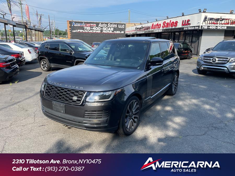 2018 Land Rover Range Rover V8 Supercharged SWB, available for sale in Bronx, New York | Americarna Auto Sales LLC. Bronx, New York 2018 Land Rover Range Rover V8 Supercharged SWB, available for sale in Bronx, New York | Americarna Auto Sales LLC. Bronx, New York
