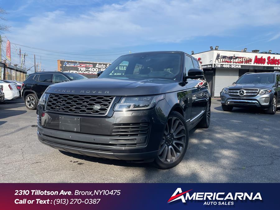 2018 Land Rover Range Rover V8 Supercharged SWB, available for sale in Bronx, New York | Americarna Auto Sales LLC. Bronx, New York 2018 Land Rover Range Rover V8 Supercharged SWB, available for sale in Bronx, New York | Americarna Auto Sales LLC. Bronx, New York