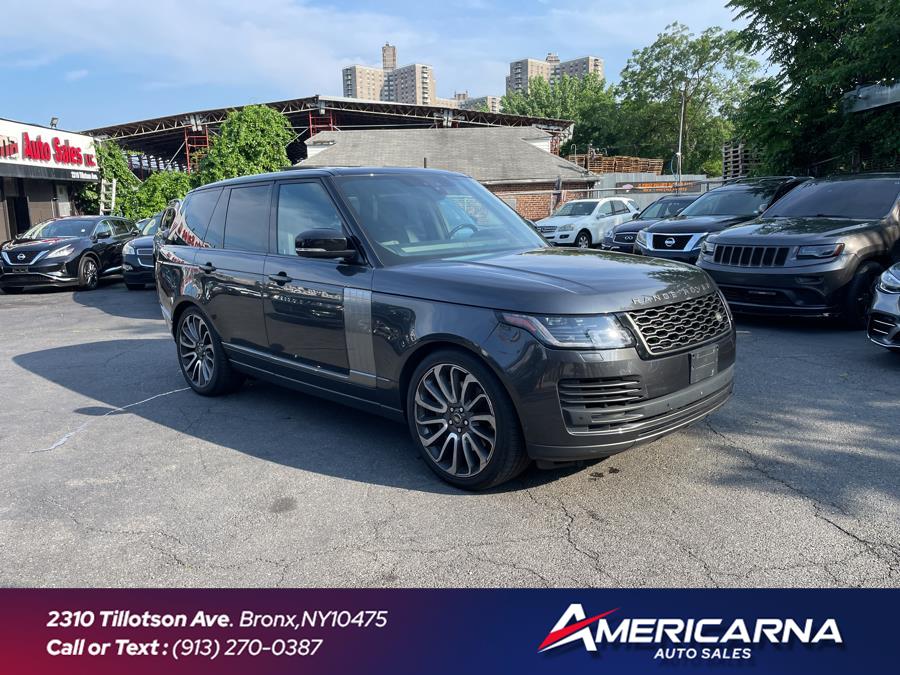 2018 Land Rover Range Rover V8 Supercharged SWB, available for sale in Bronx, New York | Americarna Auto Sales LLC. Bronx, New York 2018 Land Rover Range Rover V8 Supercharged SWB, available for sale in Bronx, New York | Americarna Auto Sales LLC. Bronx, New York