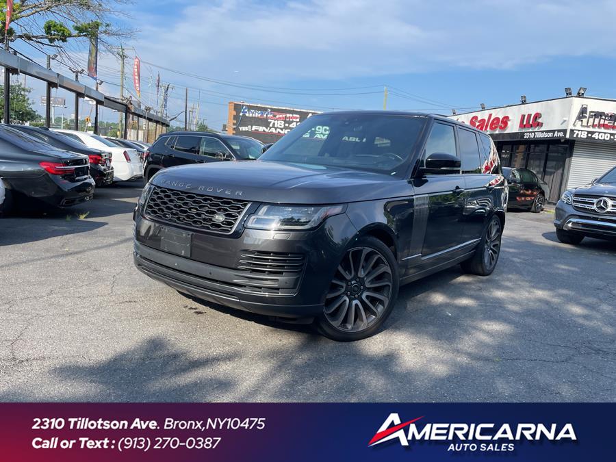 2018 Land Rover Range Rover V8 Supercharged SWB, available for sale in Bronx, New York | Americarna Auto Sales LLC. Bronx, New York 2018 Land Rover Range Rover V8 Supercharged SWB, available for sale in Bronx, New York | Americarna Auto Sales LLC. Bronx, New York