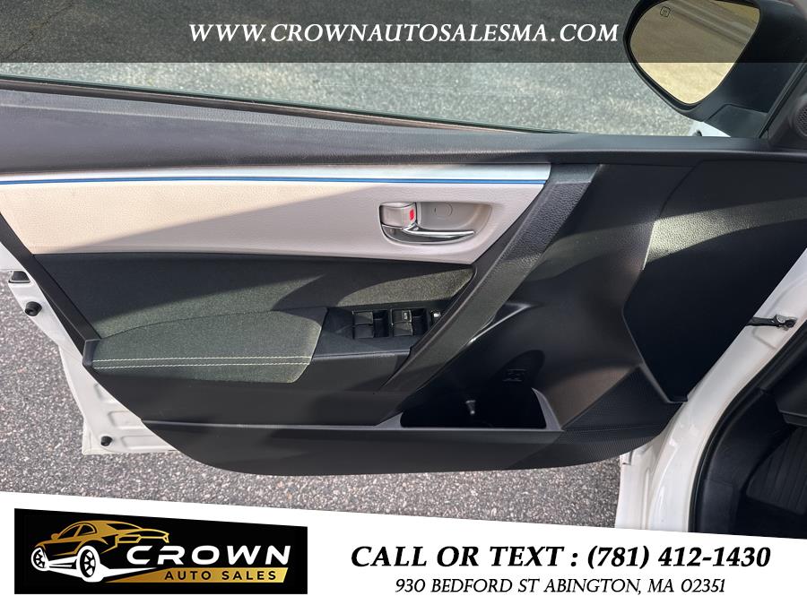 2016 Toyota Corolla 4dr Sdn CVT LE Premium (Natl), available for sale in Abington, Massachusetts | Crown Auto Sales. Abington, Massachusetts 2016 Toyota Corolla 4dr Sdn CVT LE Premium (Natl), available for sale in Abington, Massachusetts | Crown Auto Sales. Abington, Massachusetts