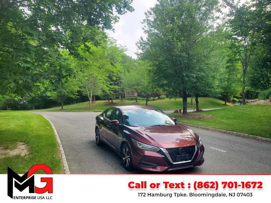 2021 Nissan Sentra SV CVT, available for sale in Bloomingdale, New Jersey | MG Enterprise USA. Bloomingdale, New Jersey 2021 Nissan Sentra SV CVT, available for sale in Bloomingdale, New Jersey | MG Enterprise USA. Bloomingdale, New Jersey