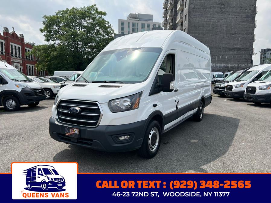 2020 Ford Transit Cargo Van T-350 148" EL Hi Rf 9500 GVWR RWD, available for sale in Woodside, New York | Queens Vans LLC. Woodside, New York