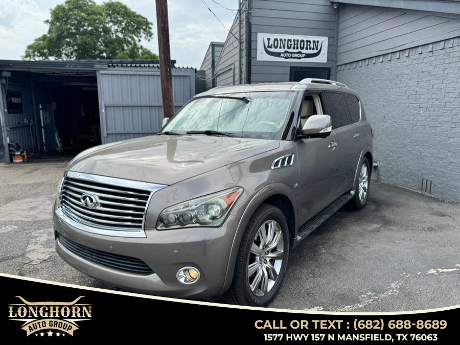 2014 INFINITI QX80 2WD 4dr, available for sale in Mansfield, Texas | Longhorn Auto Group. Mansfield, Texas 2014 INFINITI QX80 2WD 4dr, available for sale in Mansfield, Texas | Longhorn Auto Group. Mansfield, Texas