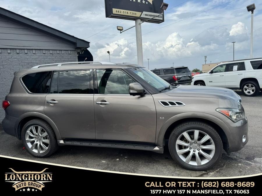 2014 INFINITI QX80 2WD 4dr, available for sale in Mansfield, Texas | Longhorn Auto Group. Mansfield, Texas 2014 INFINITI QX80 2WD 4dr, available for sale in Mansfield, Texas | Longhorn Auto Group. Mansfield, Texas